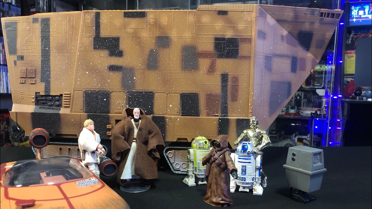 Star wars sandcrawler playset droid factory disney parks review