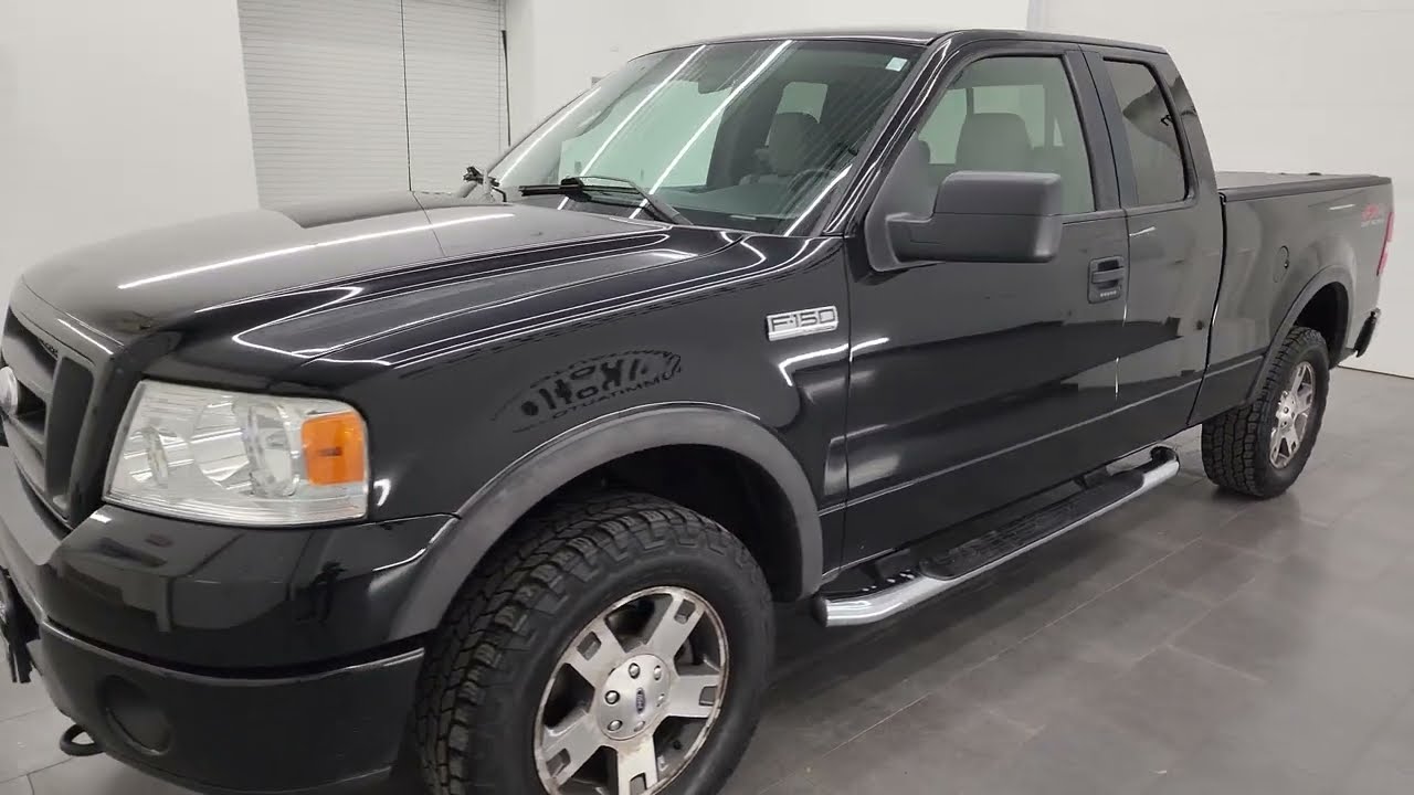 2006 FORD F150 SUPERCAB SHORTBOX FX4 4K WALKAROUND 24T16B SOLD!