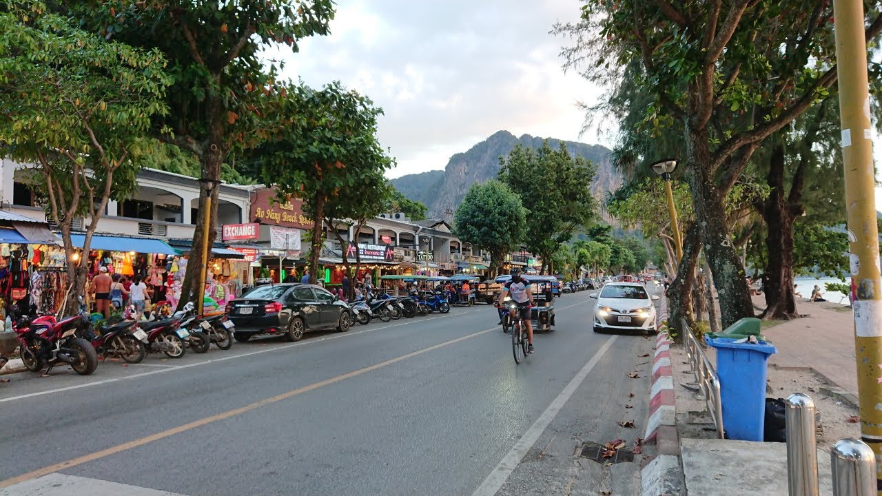 Ao nang beach Krabi virtual walking tour - Beach Resort in Thailand