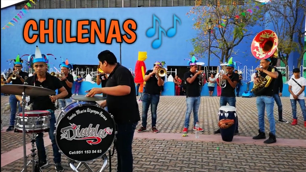 BANDA LA DIABLA / Chilenas Sola de Vega, Las Amarillas / Santa María Atzompa Oaxaca 2019