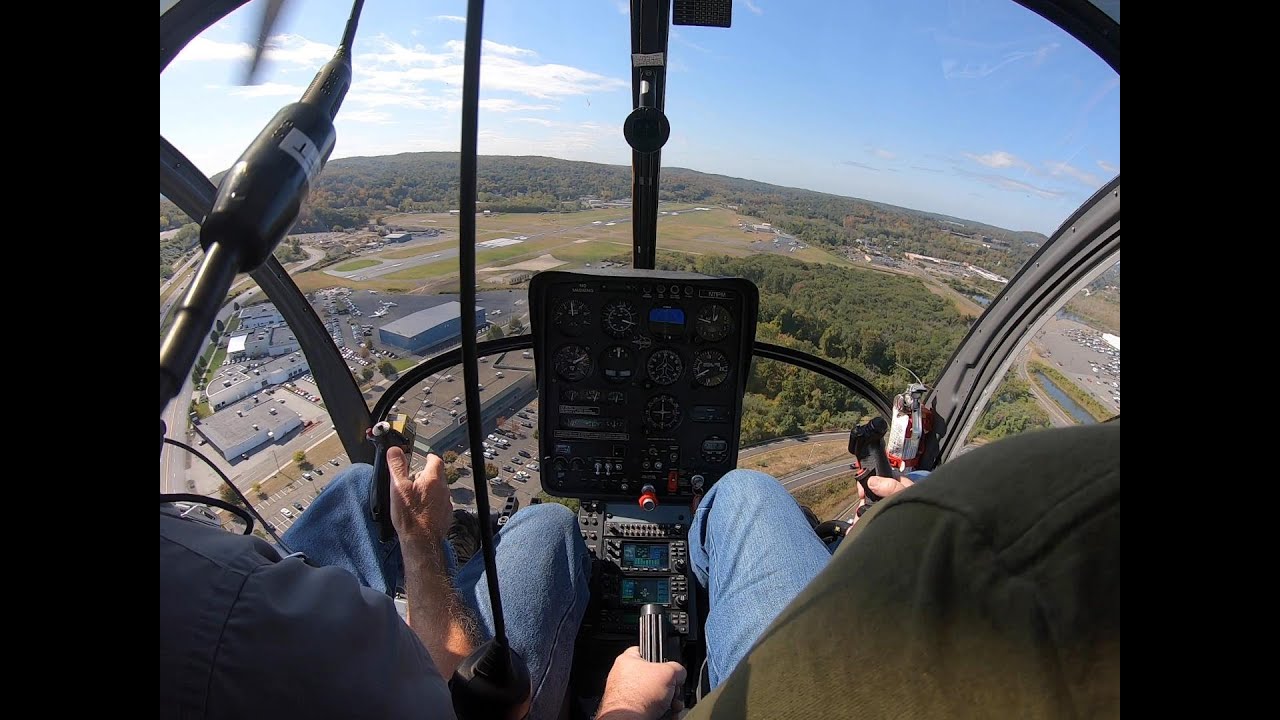 Helicopter Training Schweizer 300 CBi First Video