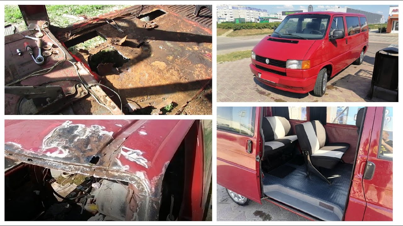 Full Restore and repair car project VW T4\PART 4\Восстановление и ремонт авто Фольцваген Т4\Часть 4