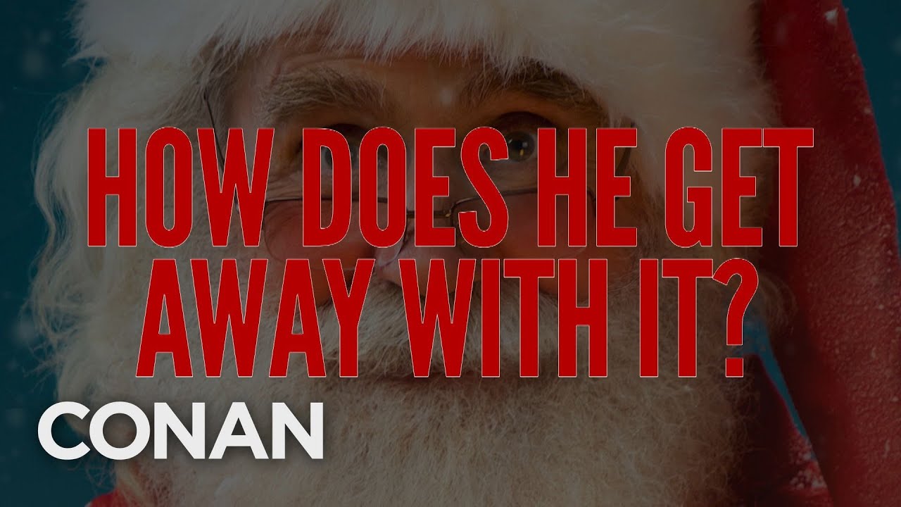 QAnon News Break: Santa Claus Edition | CONAN on TBS
