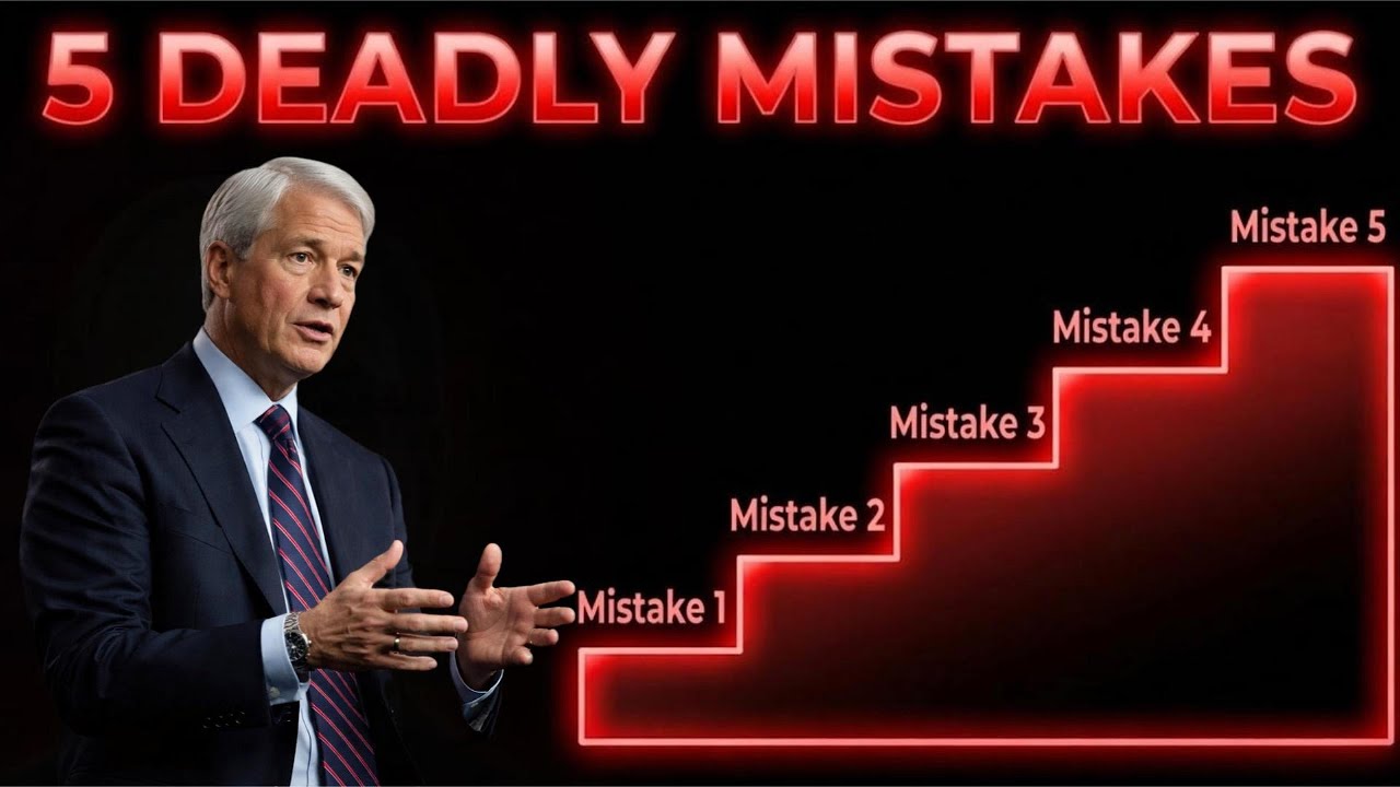 Jamie Dimon : The 5 DEADLY Mistakes Keeping Your Money in Banks in 2026