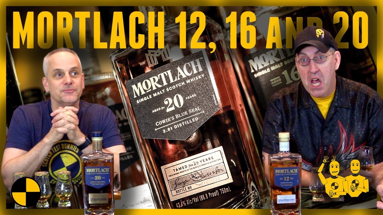 NEW MORTLACH 12, 16, and 20 Year Scotch Whiskies!