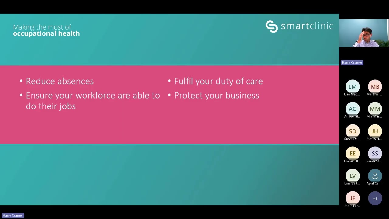 When to use occupational health and why - HR Ninjas Webinar