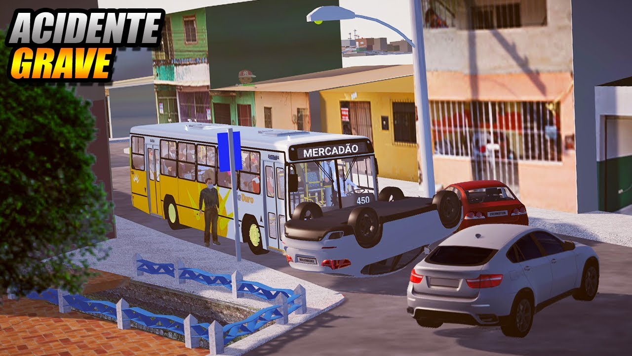 ACIDENTE GRAVE COM CARROS NA VIAGEM DE VOLTA !!! PROTON BUS SIMULATOR - G27