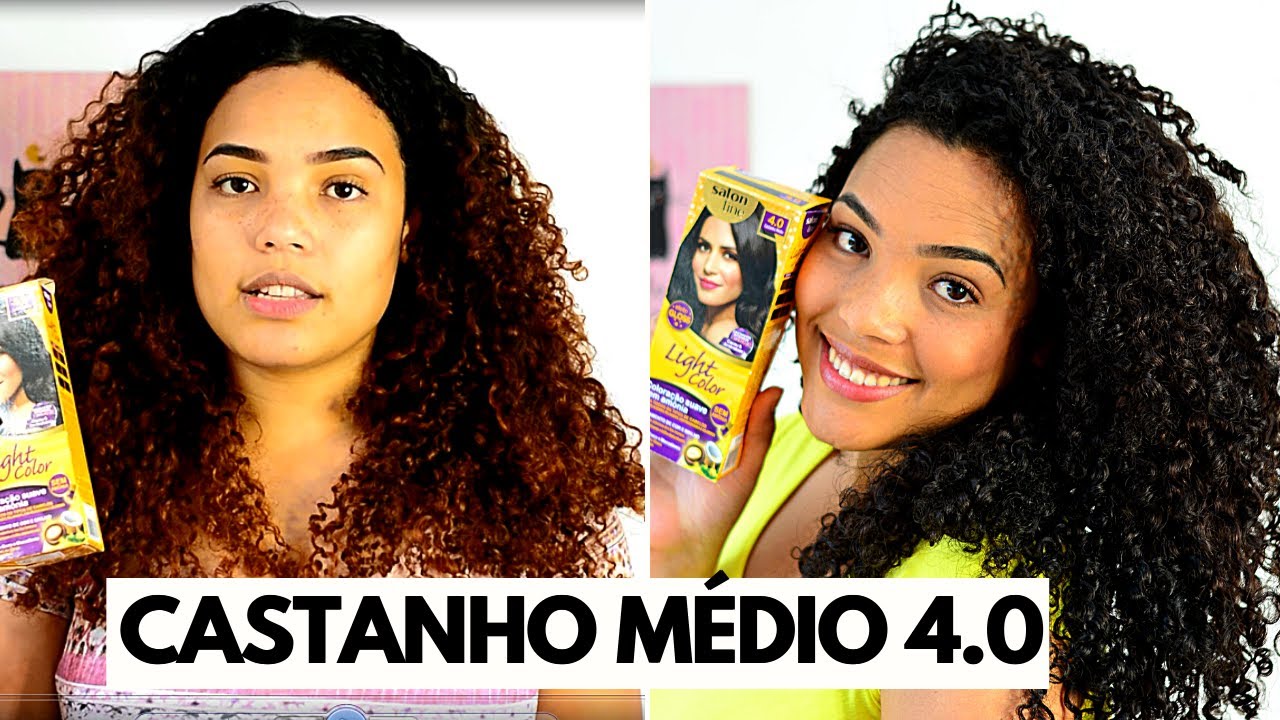 TONALIZEI COM CASTANHO M&Eacute;DIO 4.0 LIGHT COLOR SEM AM&Ocirc;NIA @SalonLineBrasil | Andreza Siqueira