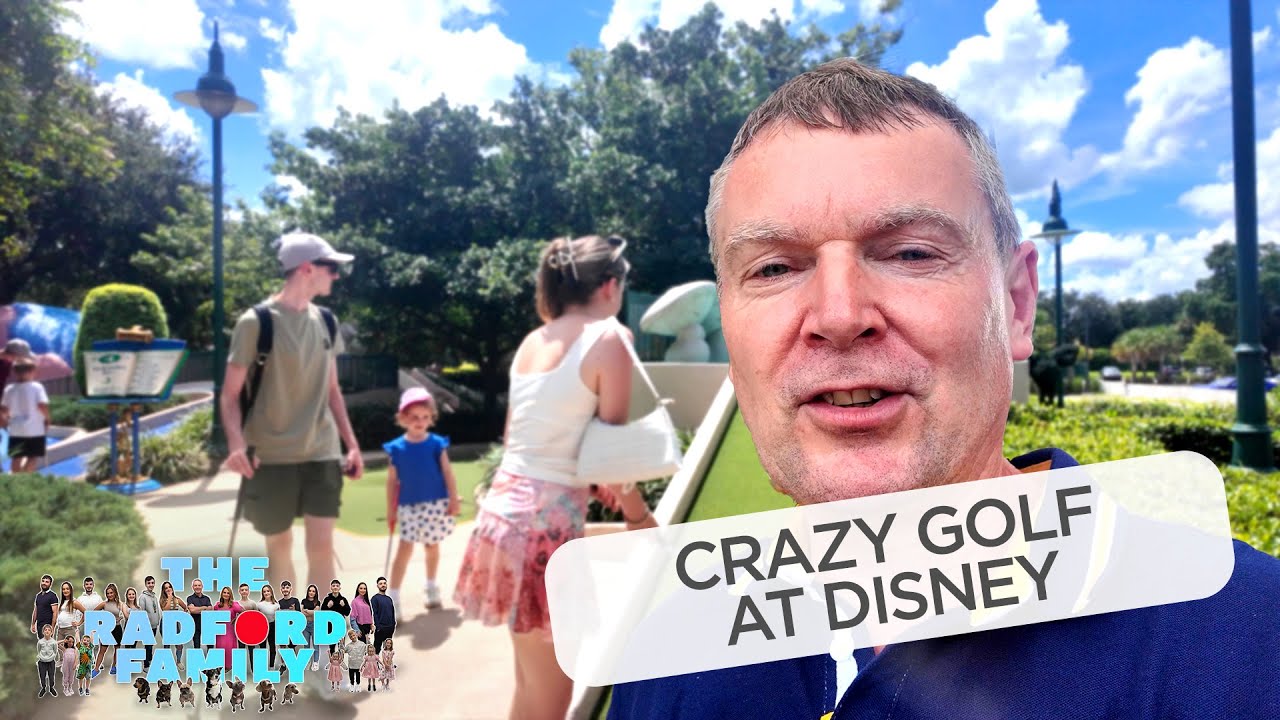 Crazy Golf at Disney | The Radford Family