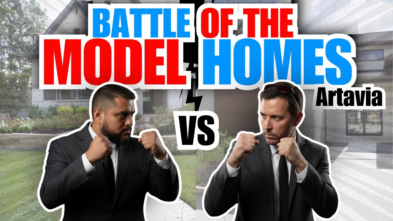 Top Model Homes In North Houston! Who Picked The Best Ones? Let The Model Home Battle Begin!