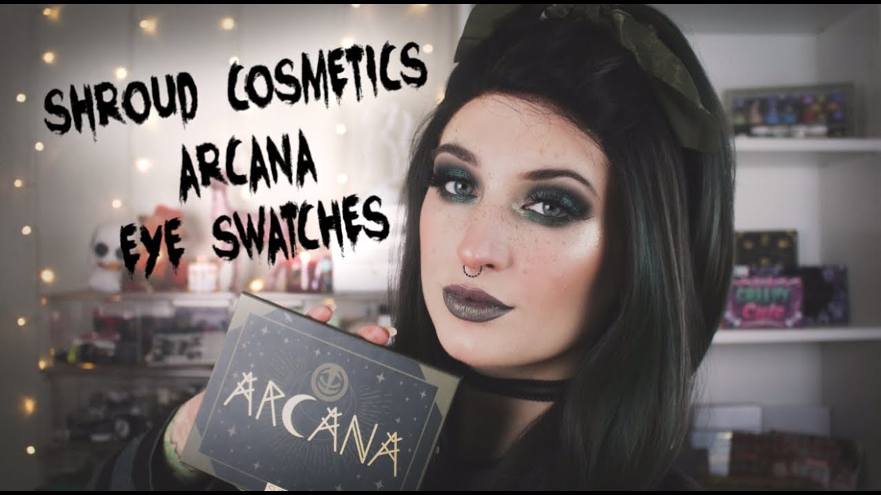 Shroud Cosmetics Arcana + Moonfall Trio | Eye Swatches
