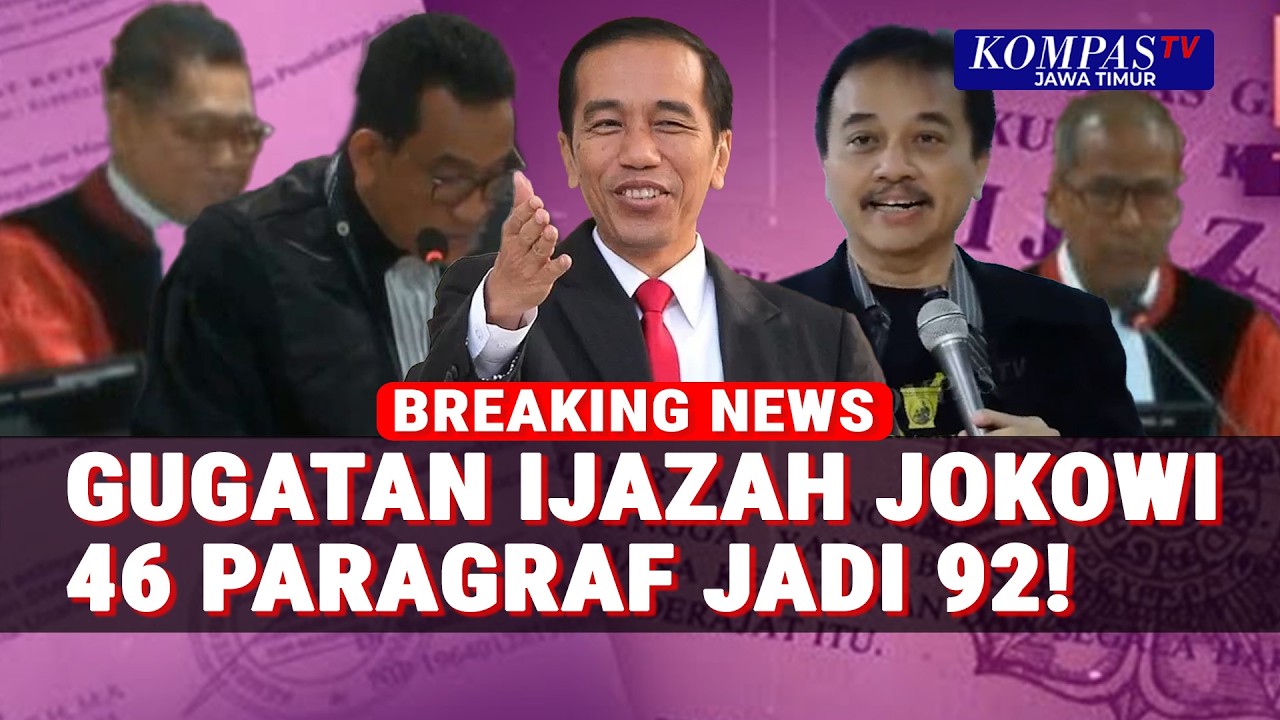 Sidang MK Refly Harun Bongkar 46 Paragraf Berubah Jadi 92 Paragraf Gugatan Ijazah Jokowi