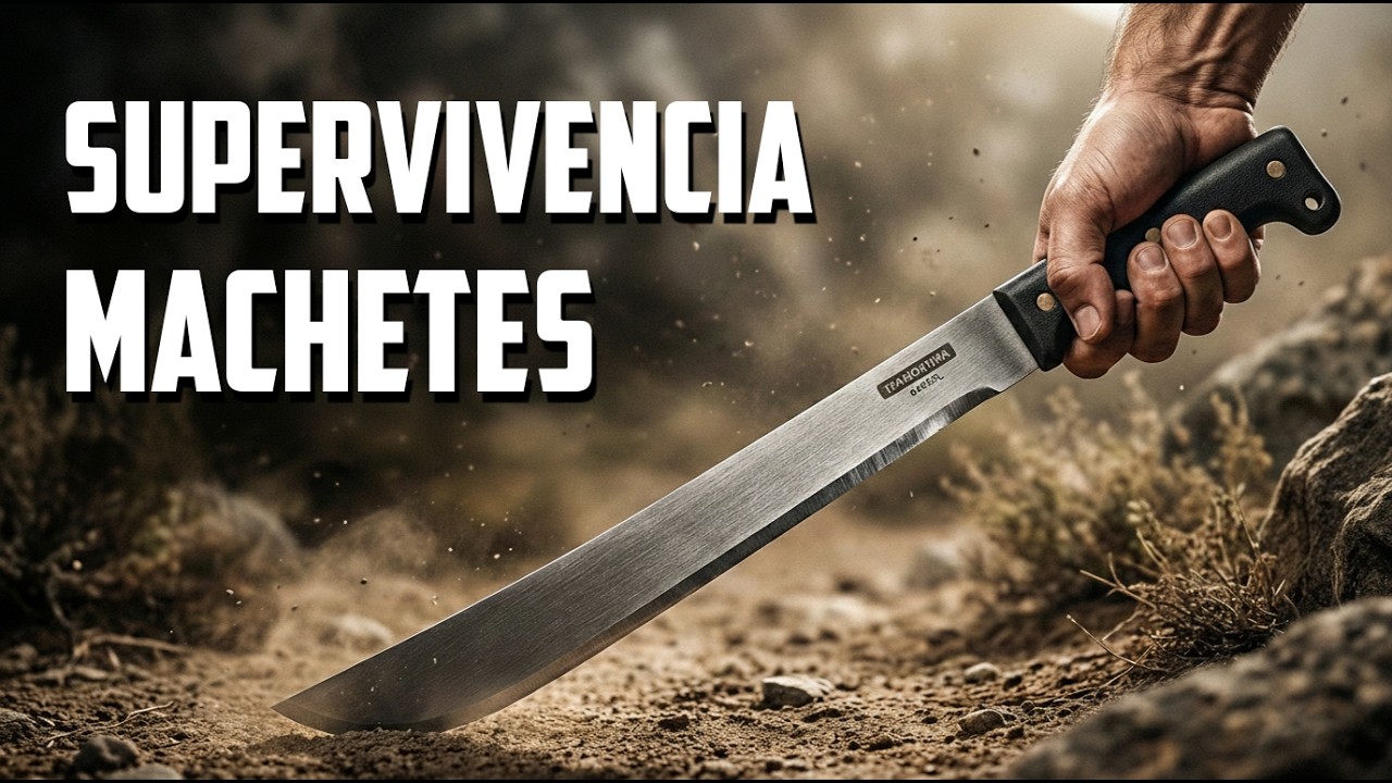 22 Machetes de Supervivencia para Supervivencia y Autodefensa