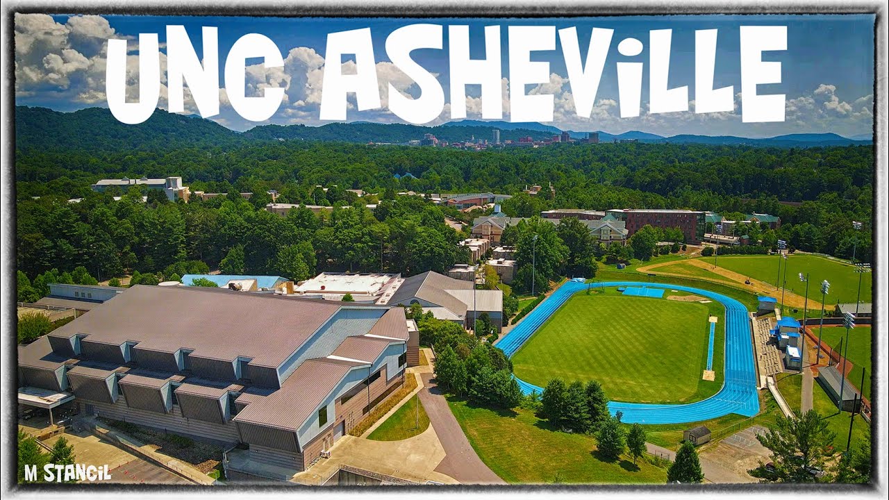 UNC Asheville 4K - University of North Carolina  Asheville (DJI Mavic Air 2 Footage) The Bulldogs!!