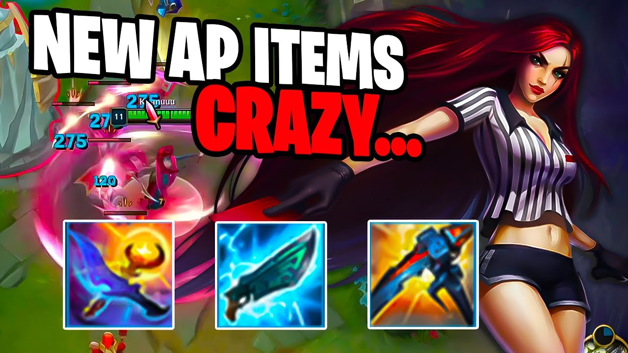 New AP Items Are INSANE With Katarina In League Of Legends