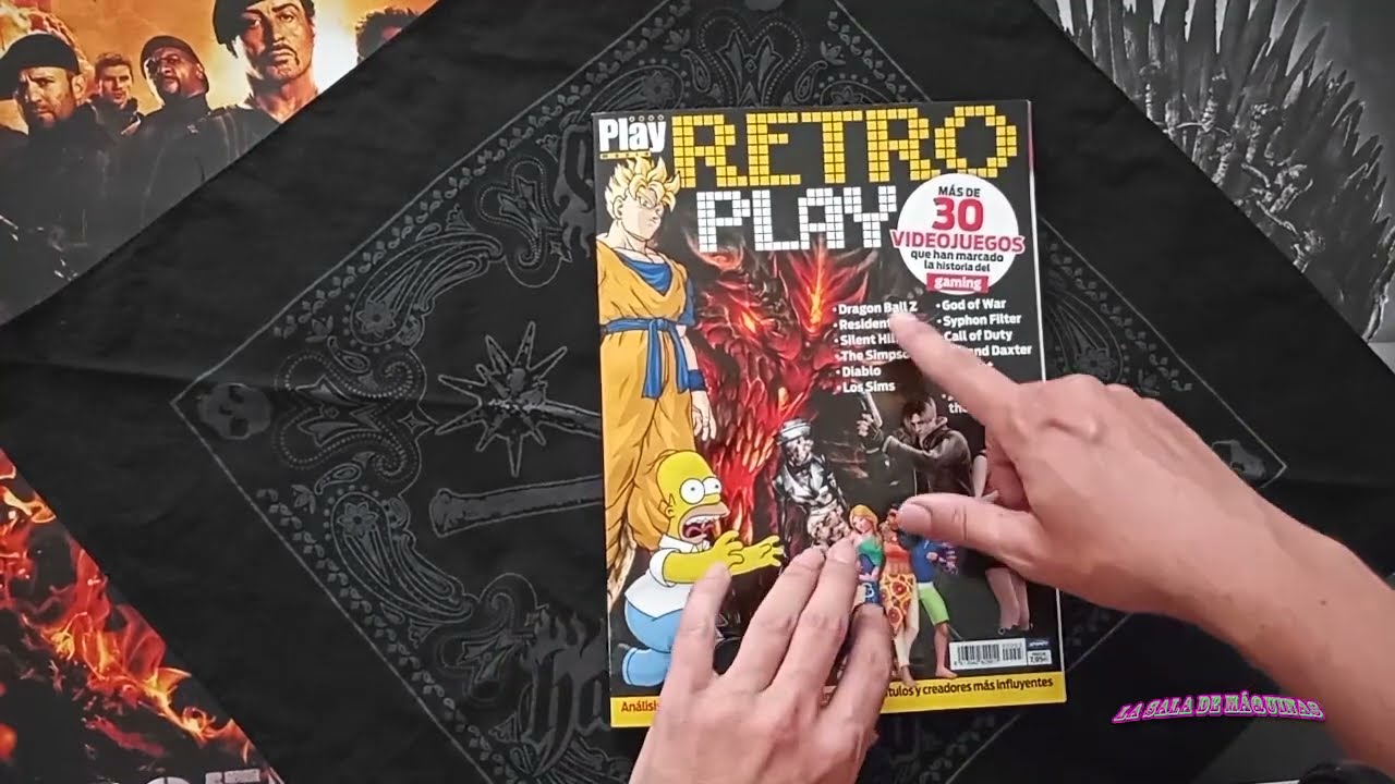RETRO PLAYMANIA - Revista de sagas famosas de videojuegos en verano! PC, PS1, PS2, PS3, Nintendo, MD
