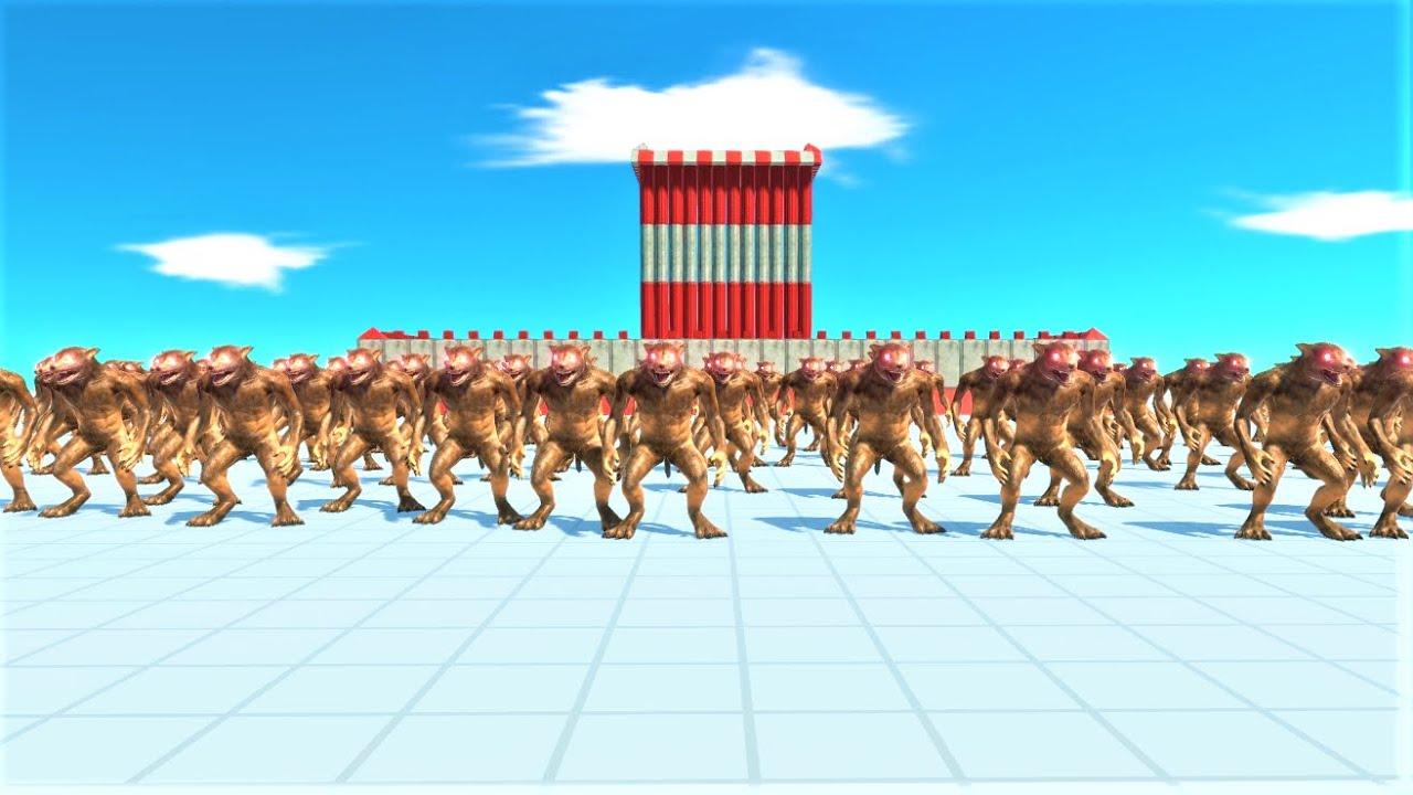 Every factions vs werewolf army similar price animal revolt battle simulator