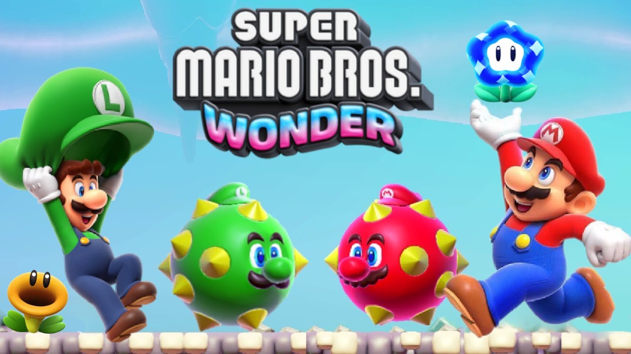 Super Mario Bros. Wonder Switch - Full Game 2-Player Walkthrough