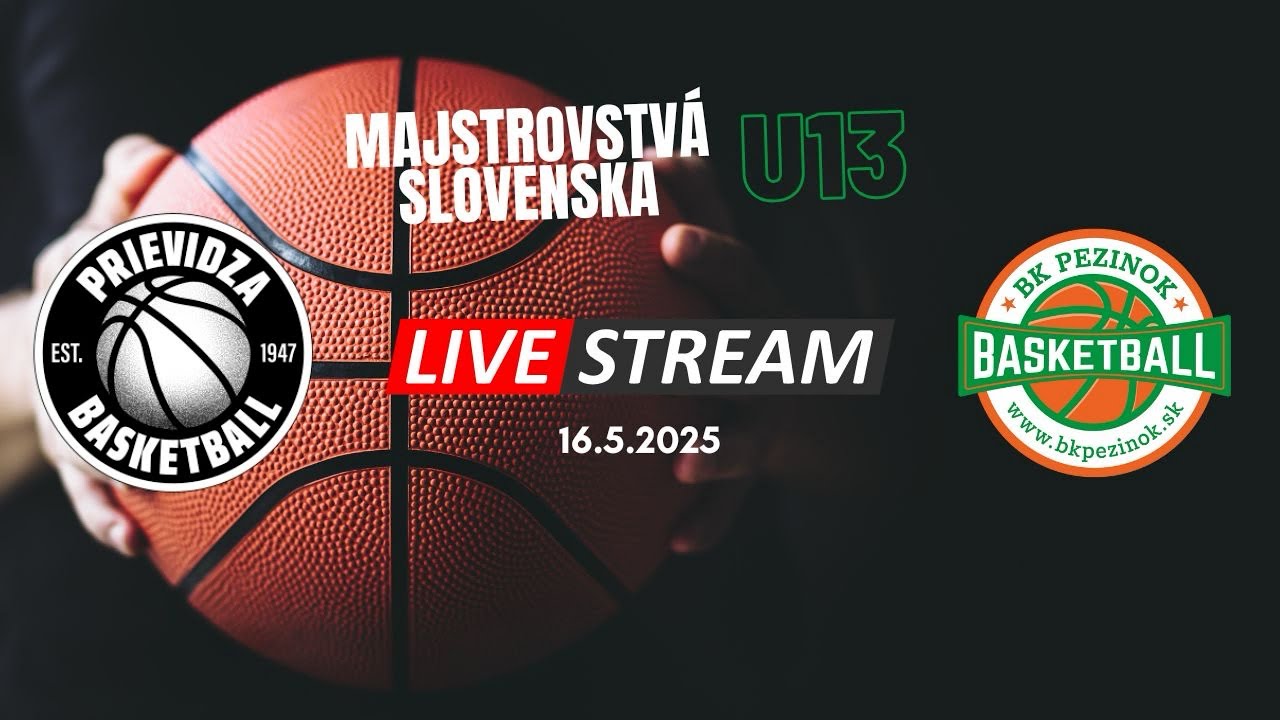 M-SR U13 - MBA PRIEVIDZA : BK PEZINOK A 87:33