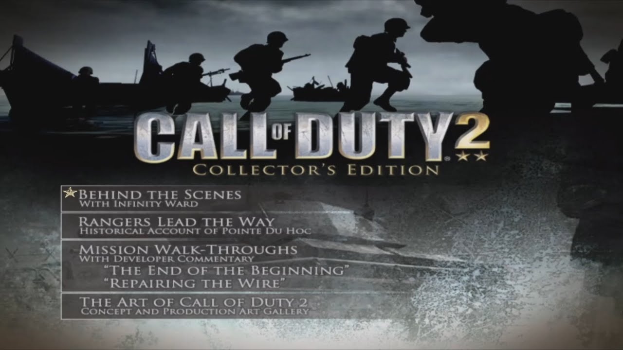 Call of Duty 2 Bonus DVD 2005 Game of The Year Edition