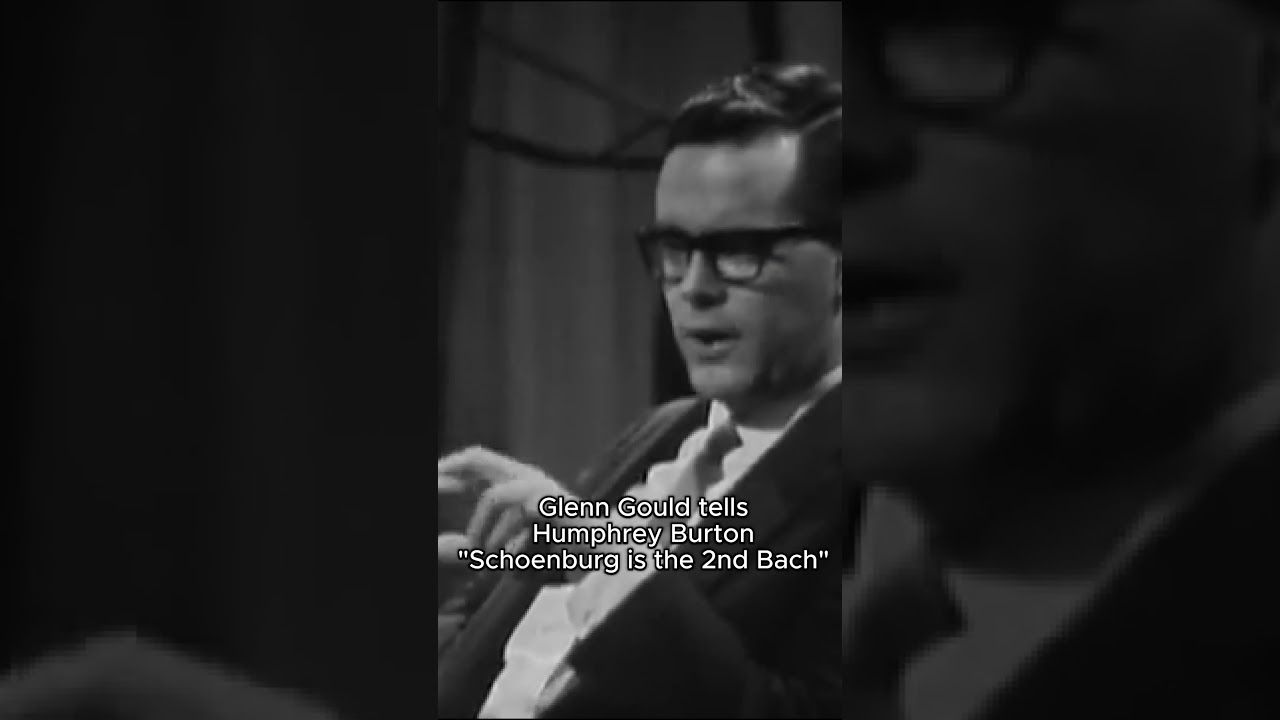60 Years Ago Today - Glenn Gould is interviewed by Humphrey Burton