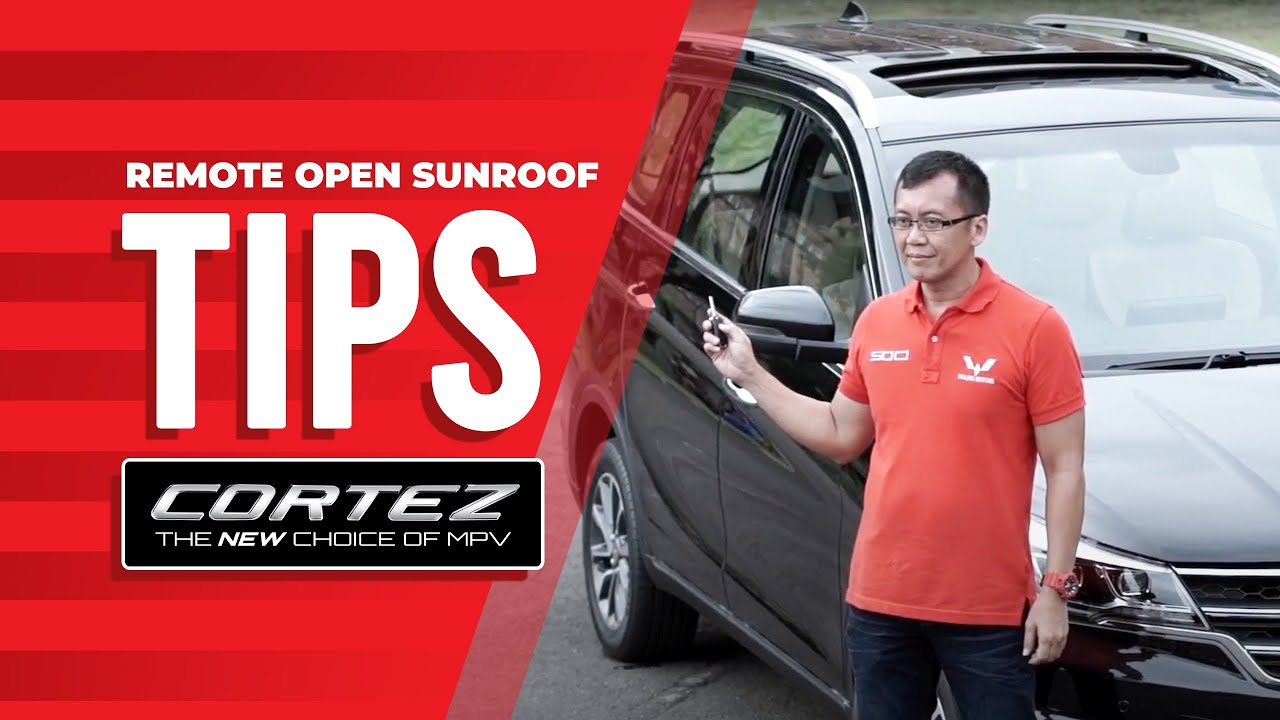 Wuling Cortez - Remote Open Sunroof