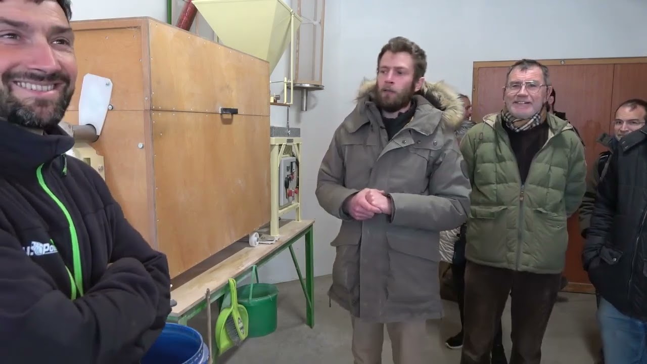 [Journée technique mars 2025] - Visite des ateliers farine, tri des grains et huile