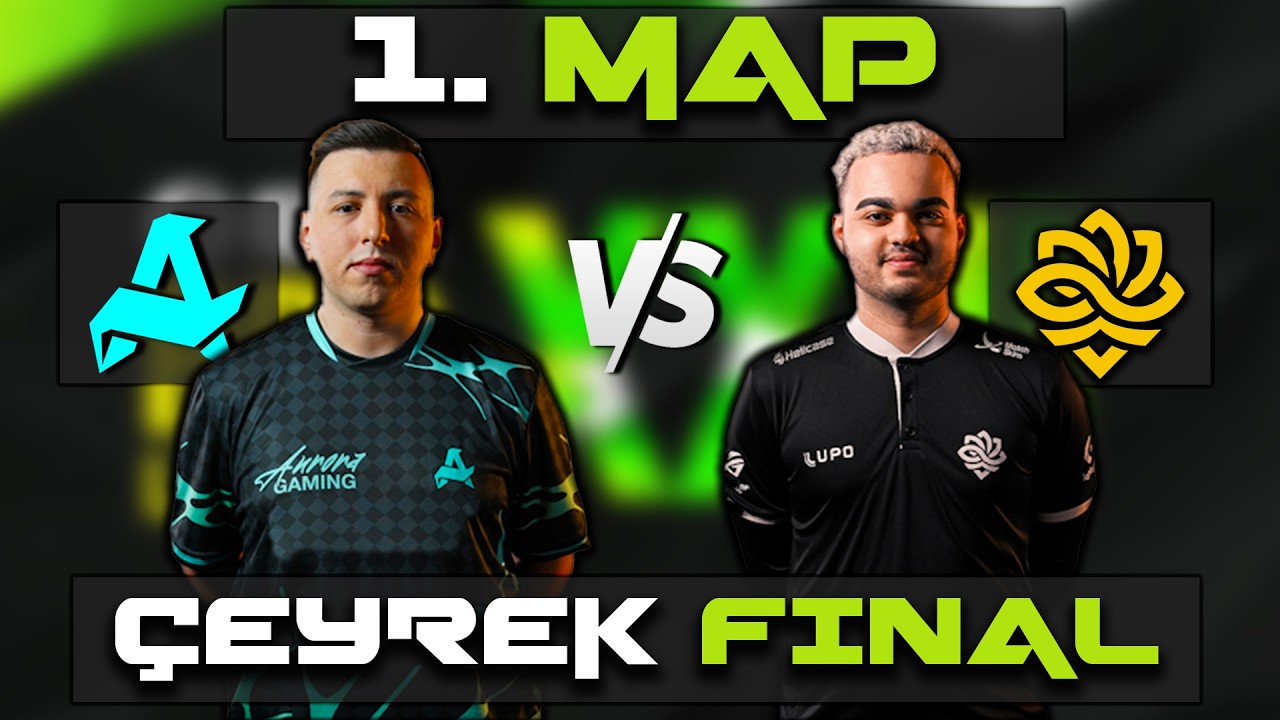 😱NELER OLUYOR BU MAÇTA | AURORA 🆚 LEGACY | ESL PRO LEAGUE SEASON 23 STAGE 2 | 1. MAP DUST 2