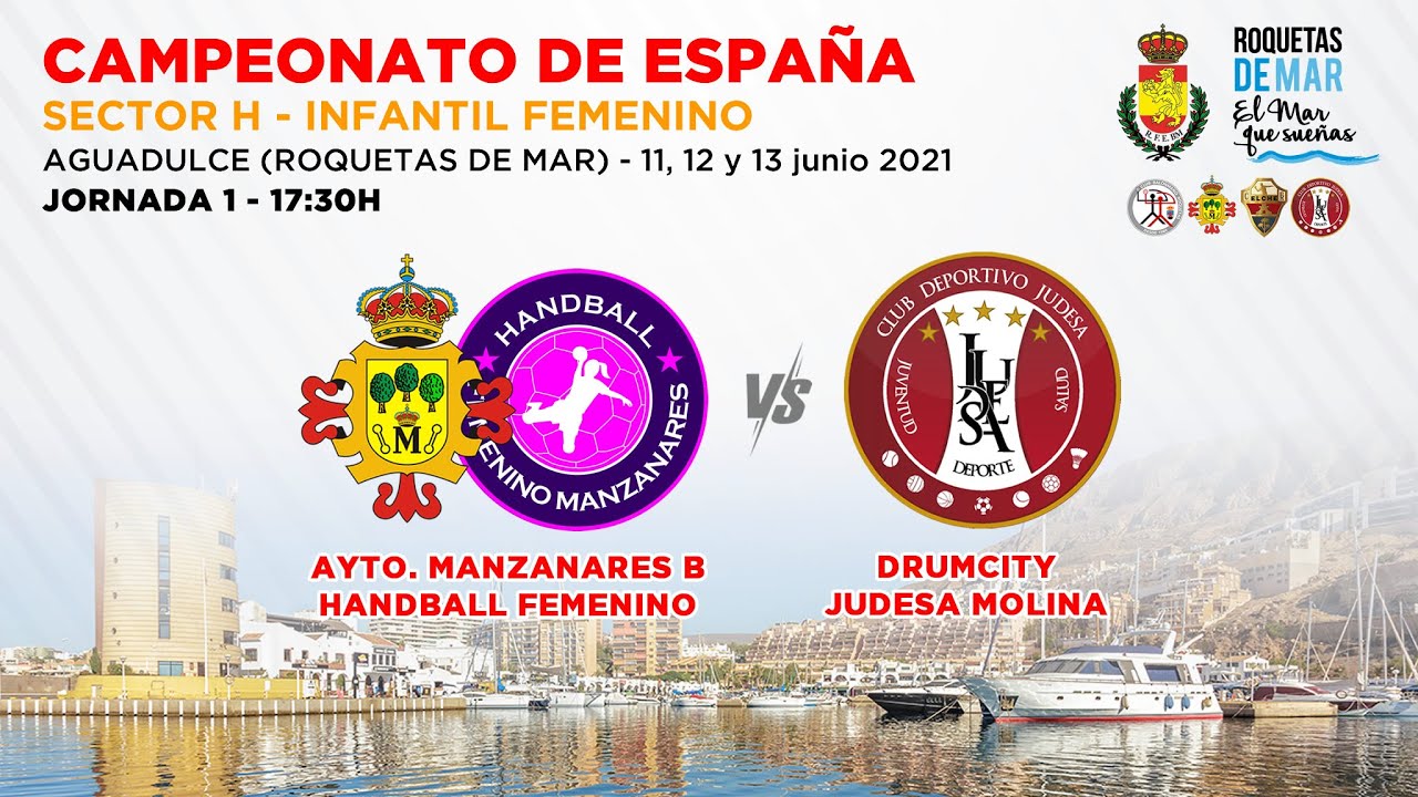 AYTO MANZANARES HF  - JUDESA MOLINA | JOR. 1 SECTOR H CAMP ESPAÑA INFANTIL FEMENINO 2021
