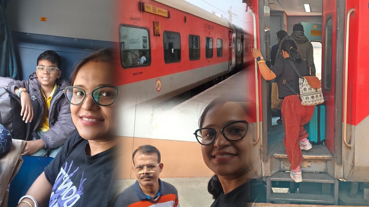 সরস্বতী পূজার সব plan ভেস্তে দিল হাওড়া দুরন্ত এক্সপ্রেস 🙆🙆 #tanumita ghosh sen #bengalivlog #viral 