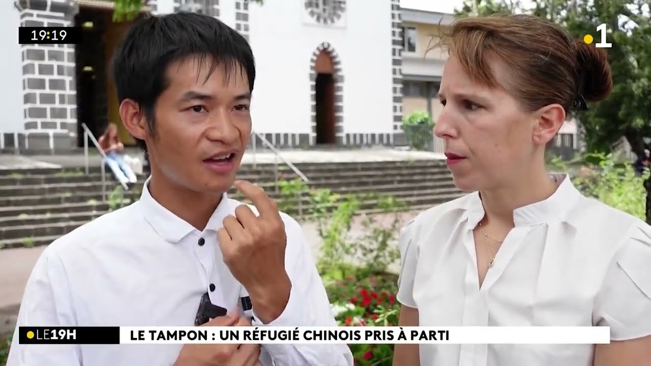 JT de Réunion La 1ère : Agression et intimidation d'un réfugié chinois au Tampon