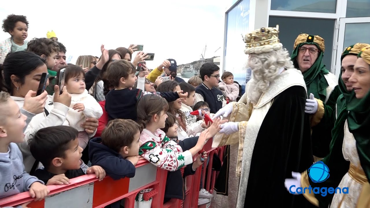 Los Reyes Magos llegan a Cartagena