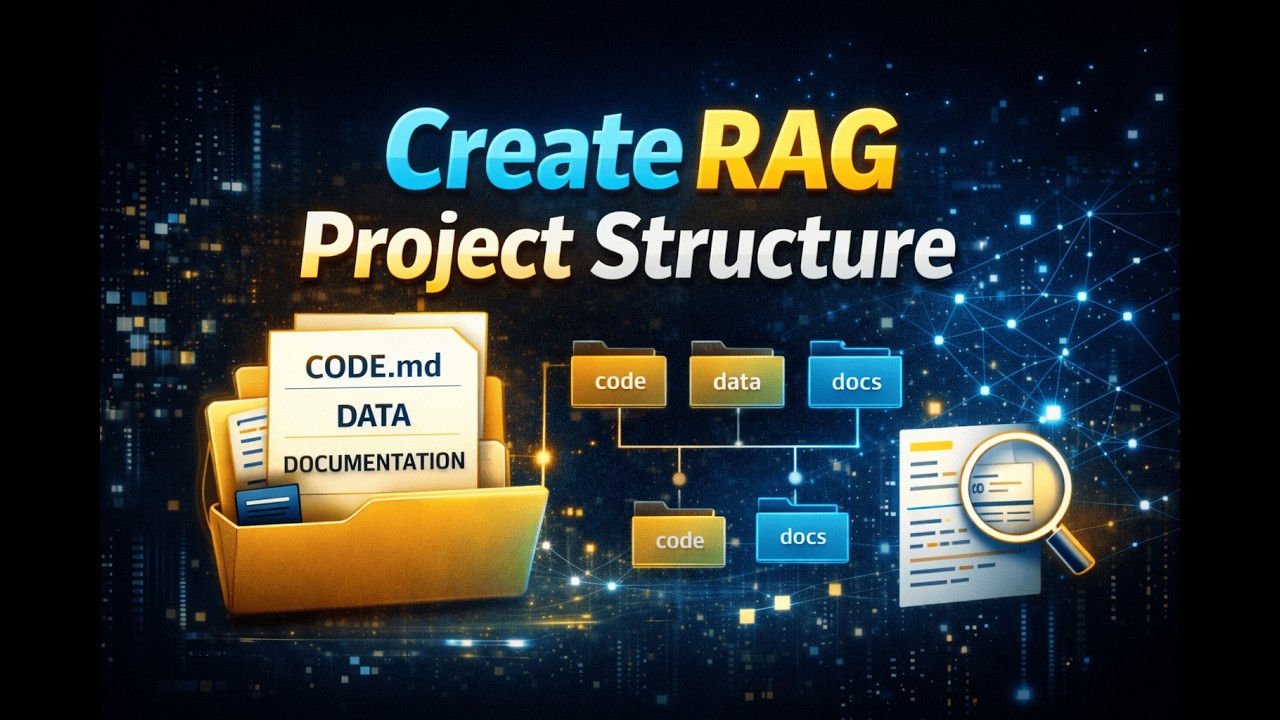 Designing a Clean RAG Project Structure | Organize Your LLM Application Properly #3