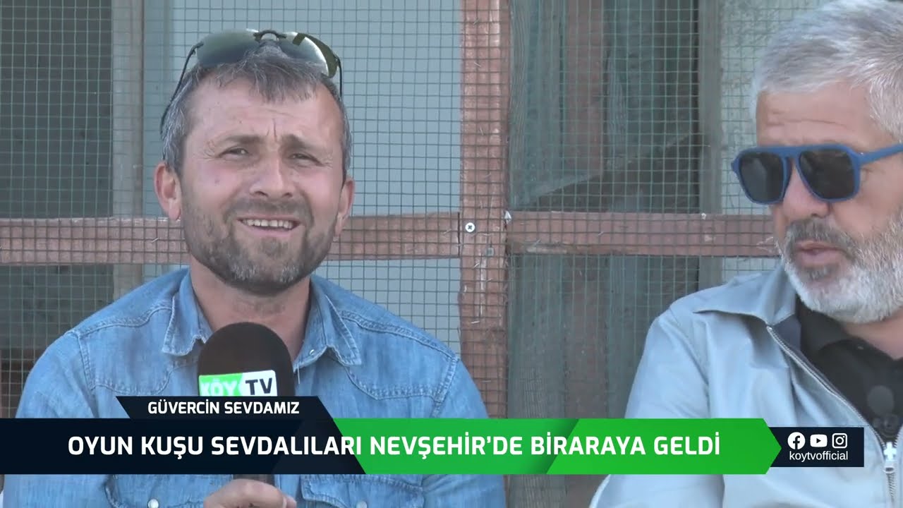 OYUN KUŞU SEVDALILARI NEVŞEHİR'DE BİRARAYA GELDİ | GÜVERCİN SEVDAMIZ