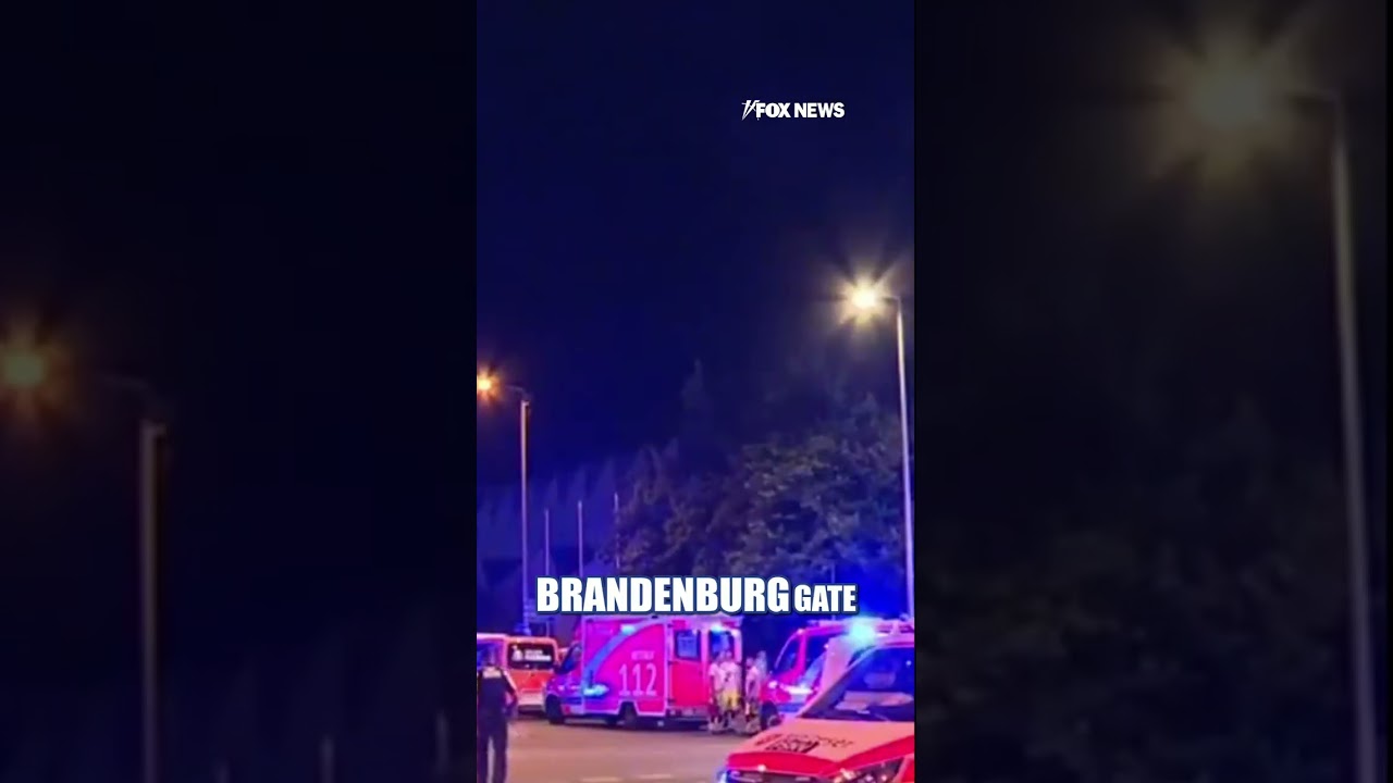 BREAKING: Manhunt underway after car rams through crowded Berlin pride event #shorts #foxnews