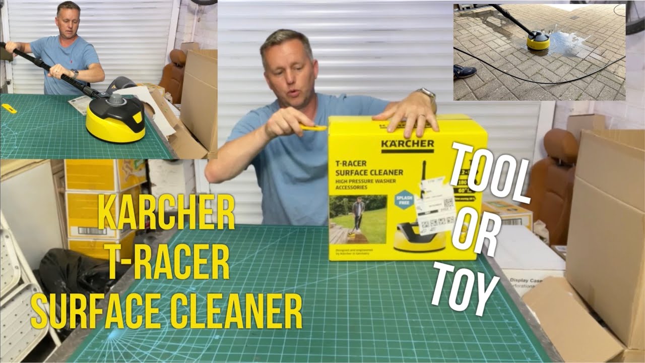 Karcher T 5 Racer — очиститель поверхностей для патио, инструмент или игрушка! Давайте проверим е...
