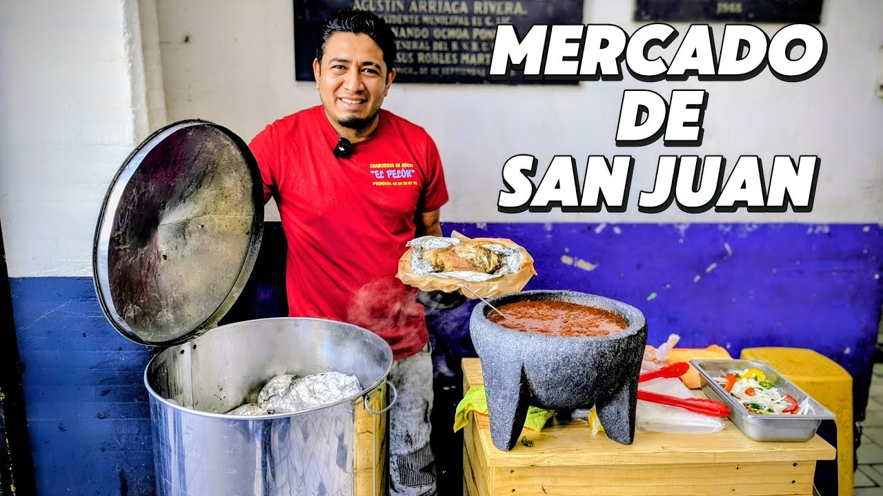 Chamorros en Adobo del Pelón en el Mercado de San Juan !!!