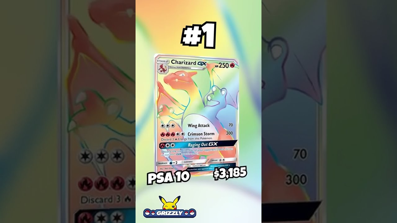 Top 10 Charizard Pokemon Cards (Full Art)