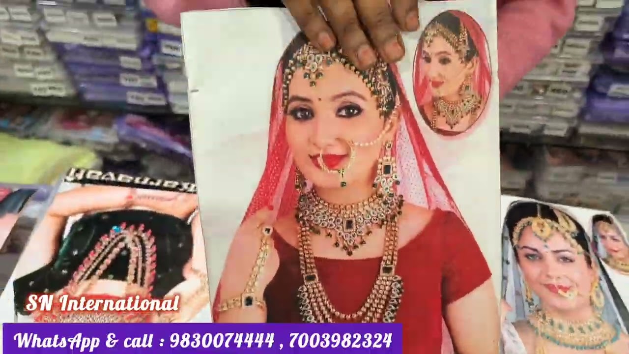 Bridal Jewellery Collection Kolkata Burrabazar | Jewellery Wholesale Market Kolkata Burrabazar ||