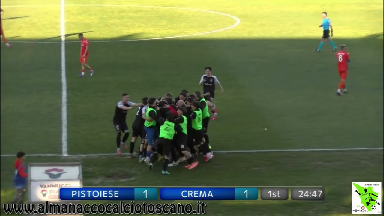 Serie D Girone D Pistoiese-Crema 4-2