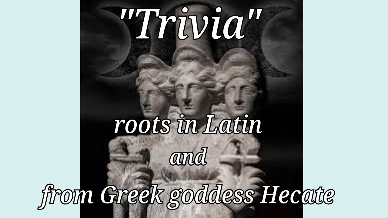 Trivia -  Latin and Greek roots