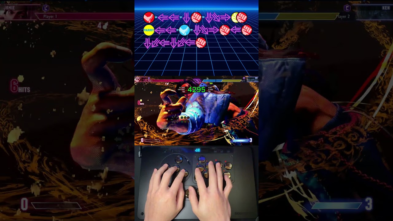 Street Fighter 6 - Jamie Combo 1    #sf6combos #sf6 #streetfighter6
