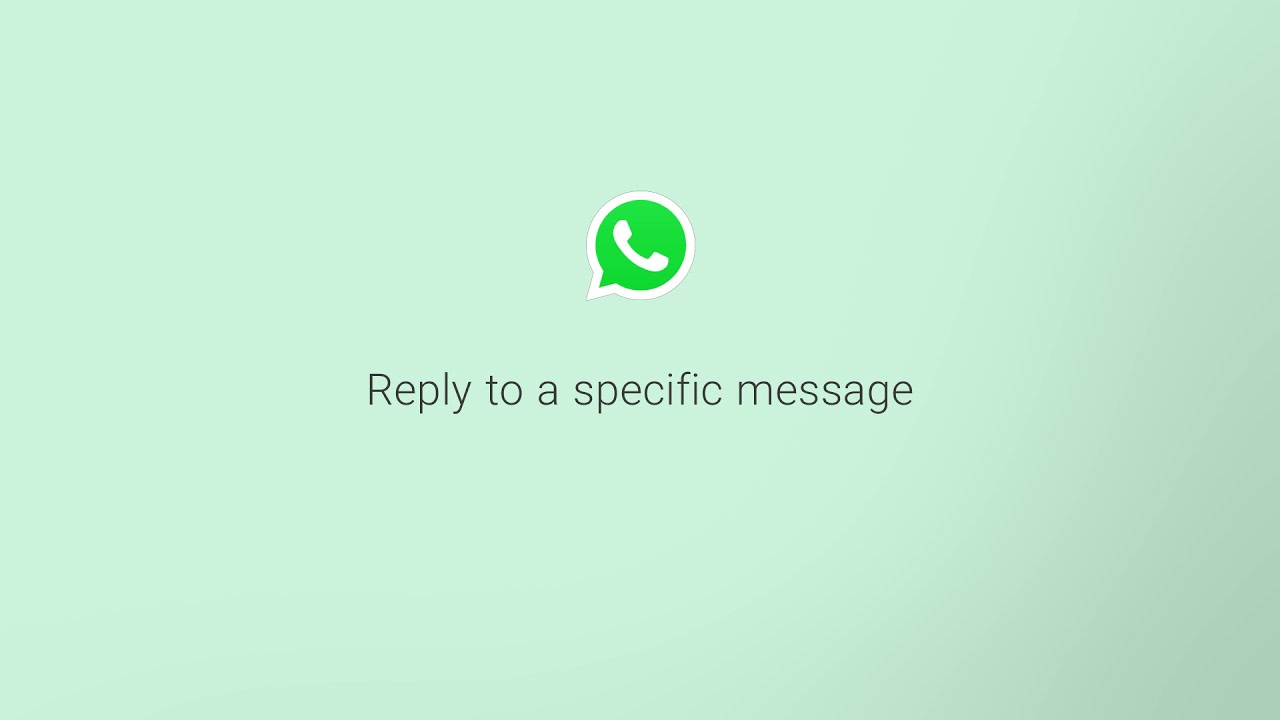 How to Reply to Specific Messages in a Group or Individual Chat | Messaging Tips | Whatsapp