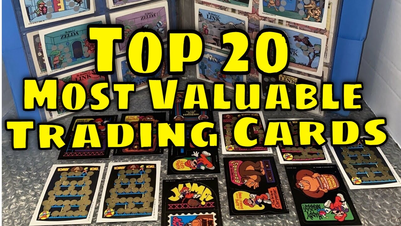 Top 20 Most Valuable Trading Cards