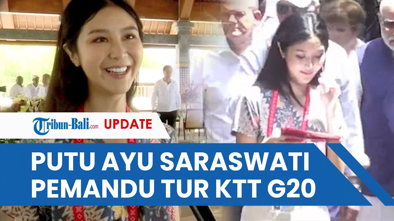 Putu Ayu Saraswati Pemandu Pemimpin G20 di Tahura Bali, Juara Puteri Indonesia 2020