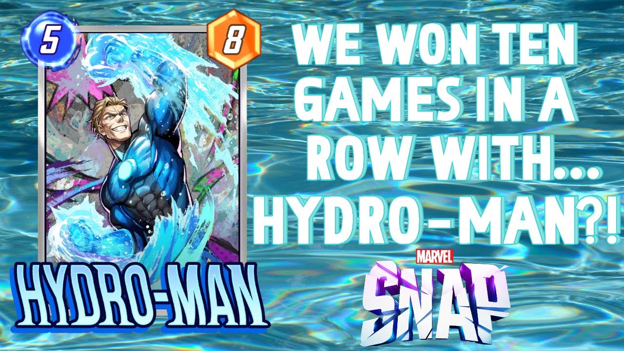 We won TEN games in a row with... HYDRO-MAN?! - MARVEL SNAP