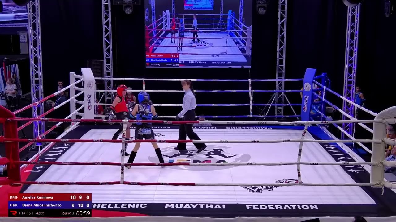 🥊 (UKR) Diana Miroshnichenko /(AIN) Ameliia Kerimova // EMC2025