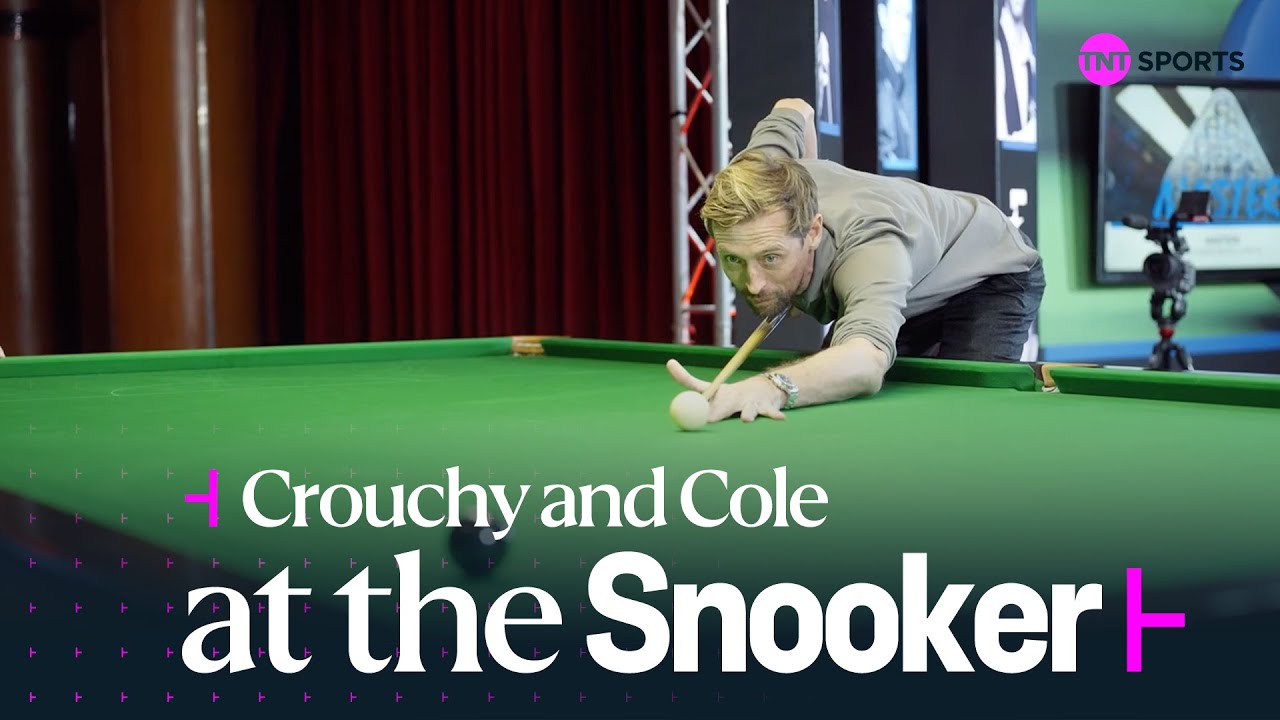 Crouchy and Cole at the Snooker | Masters 2024, meeting the legends and more! ⚫⚪