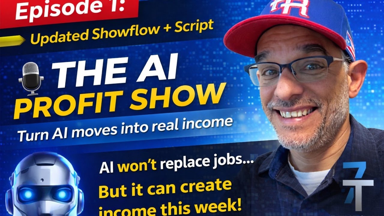 The AI Profit Show – Episode 1 | How AI Can Turn 1 Video Into 30 Pieces of Content (AI Money Move)