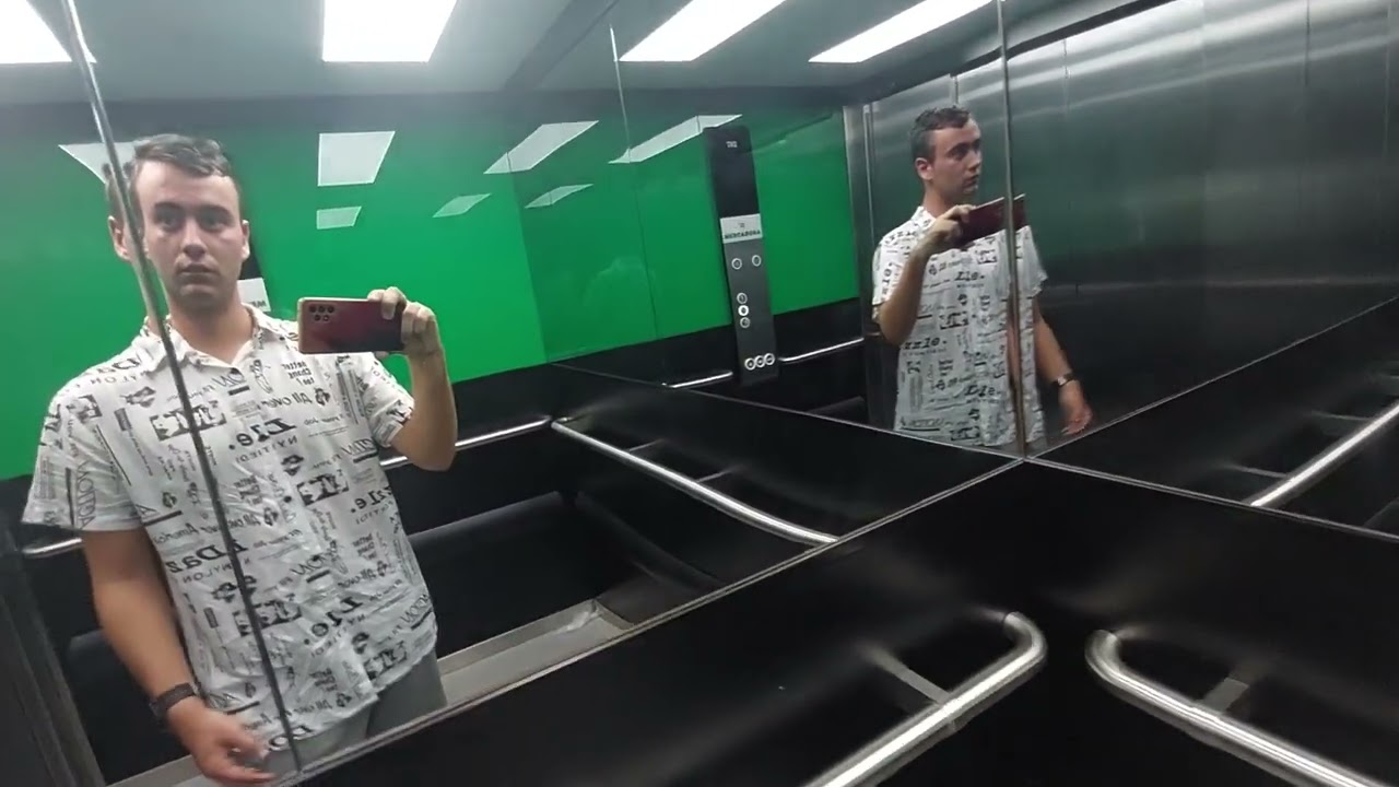 2 2022 TKE lifts at Mercadona Playa Poniente super in Benidorm
